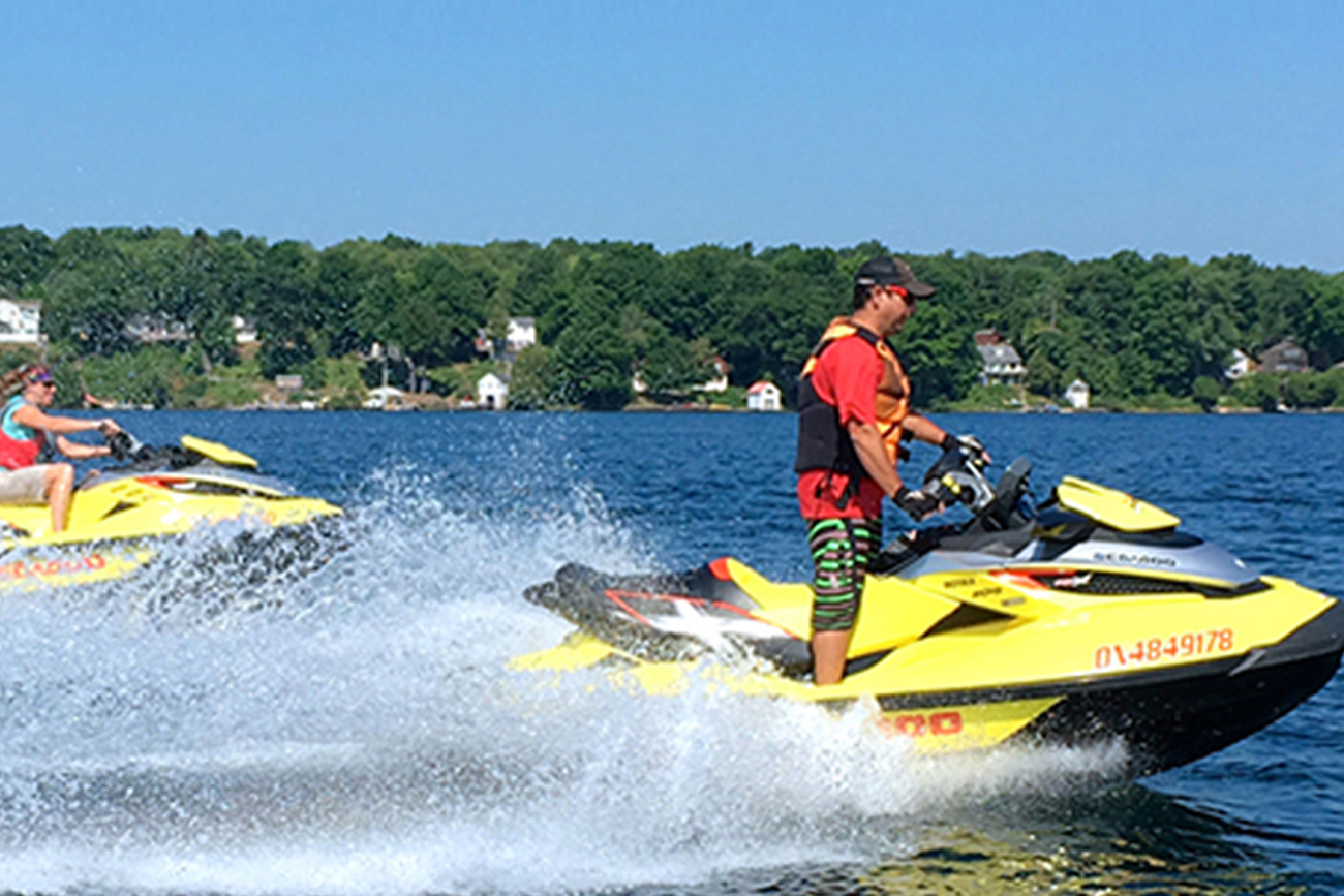 Jet Ski River Circuit Pelican Boat Hire